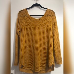 Mustard Knit Sweater